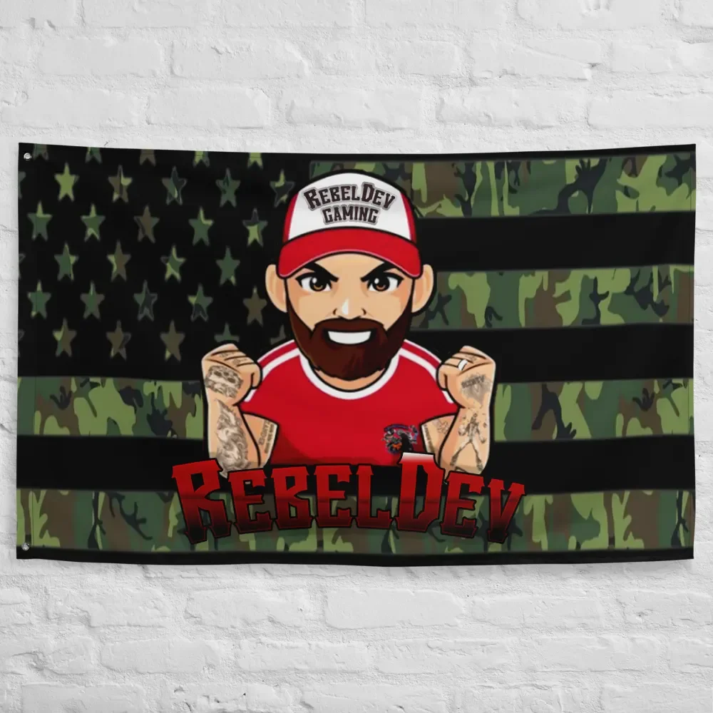 RebelDev camo flag product image (10)