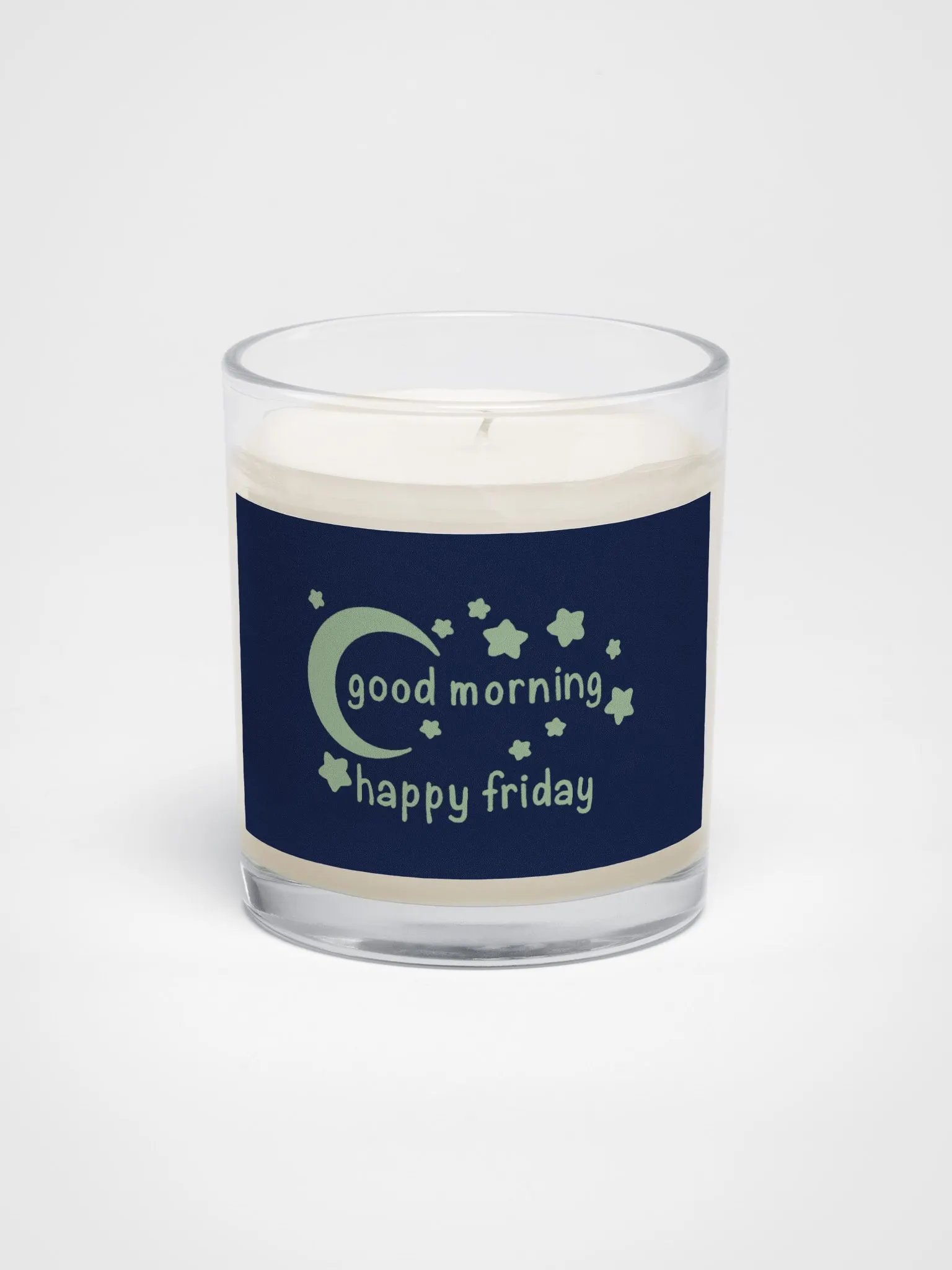 "Good Morning Happy Friday" Soy Wax Candle product image (1)