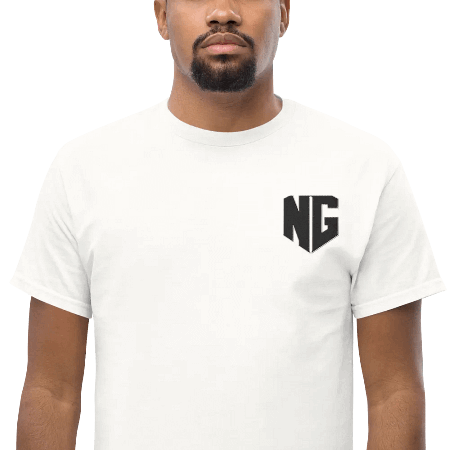 N.E.W. Gaming Shirt - Black Logo (Embroidered) product image (2)