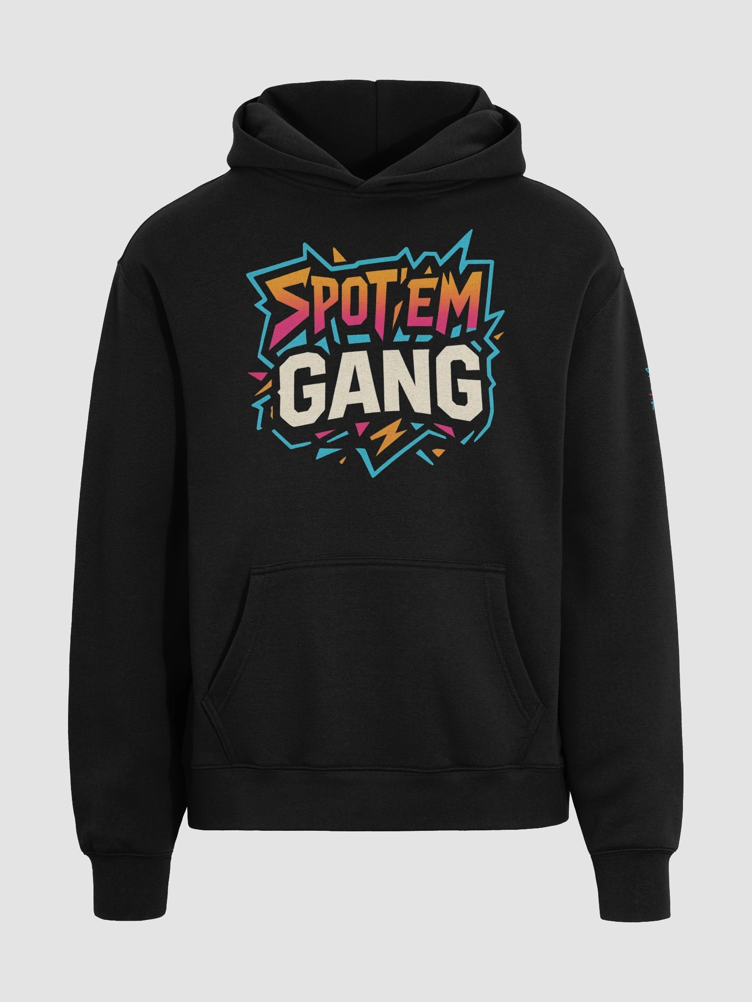 Retro #SPOTEMGANG Oversized Hoodie product image (3)