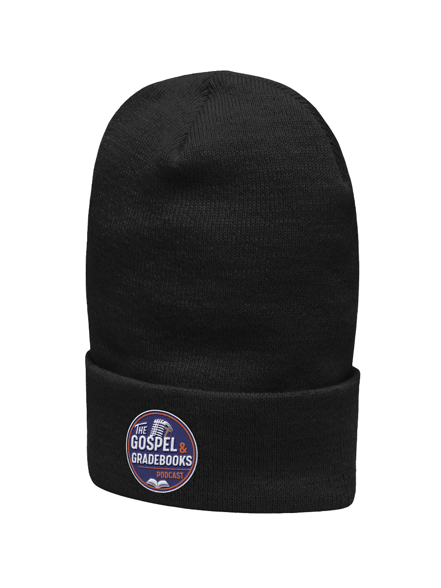 Podcast Logo Cuffed Beanie product image (7)