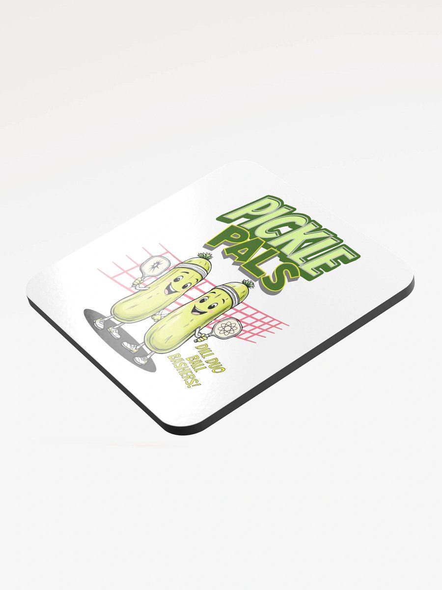 Pickleball Pals Dill Duo Ball Bashers Coasters product image (4)