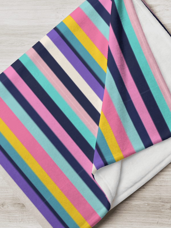 NeuroRainbow Strips Blanket product image (4)