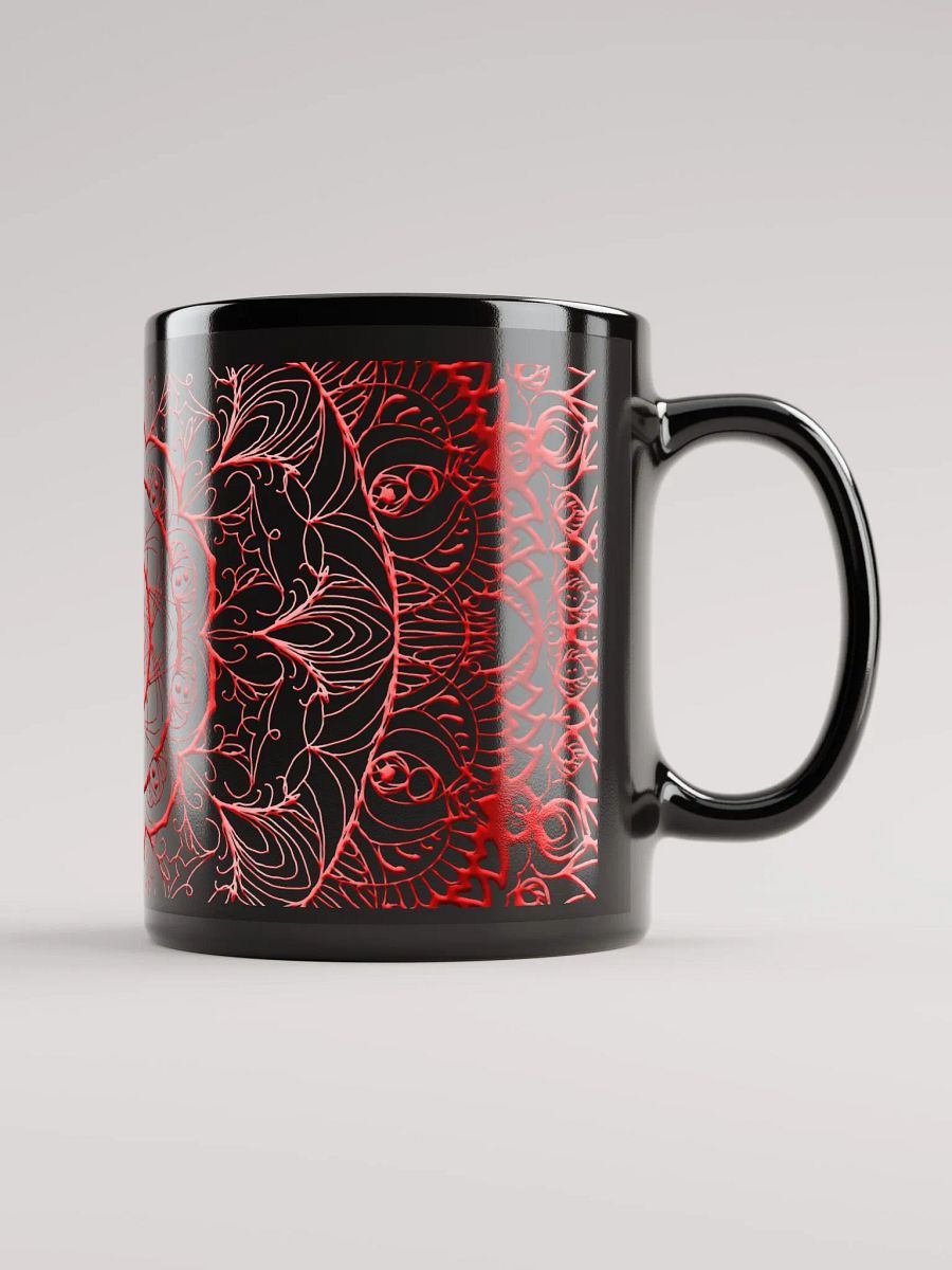 Crimson Mandala Elegance Mug product image (1)