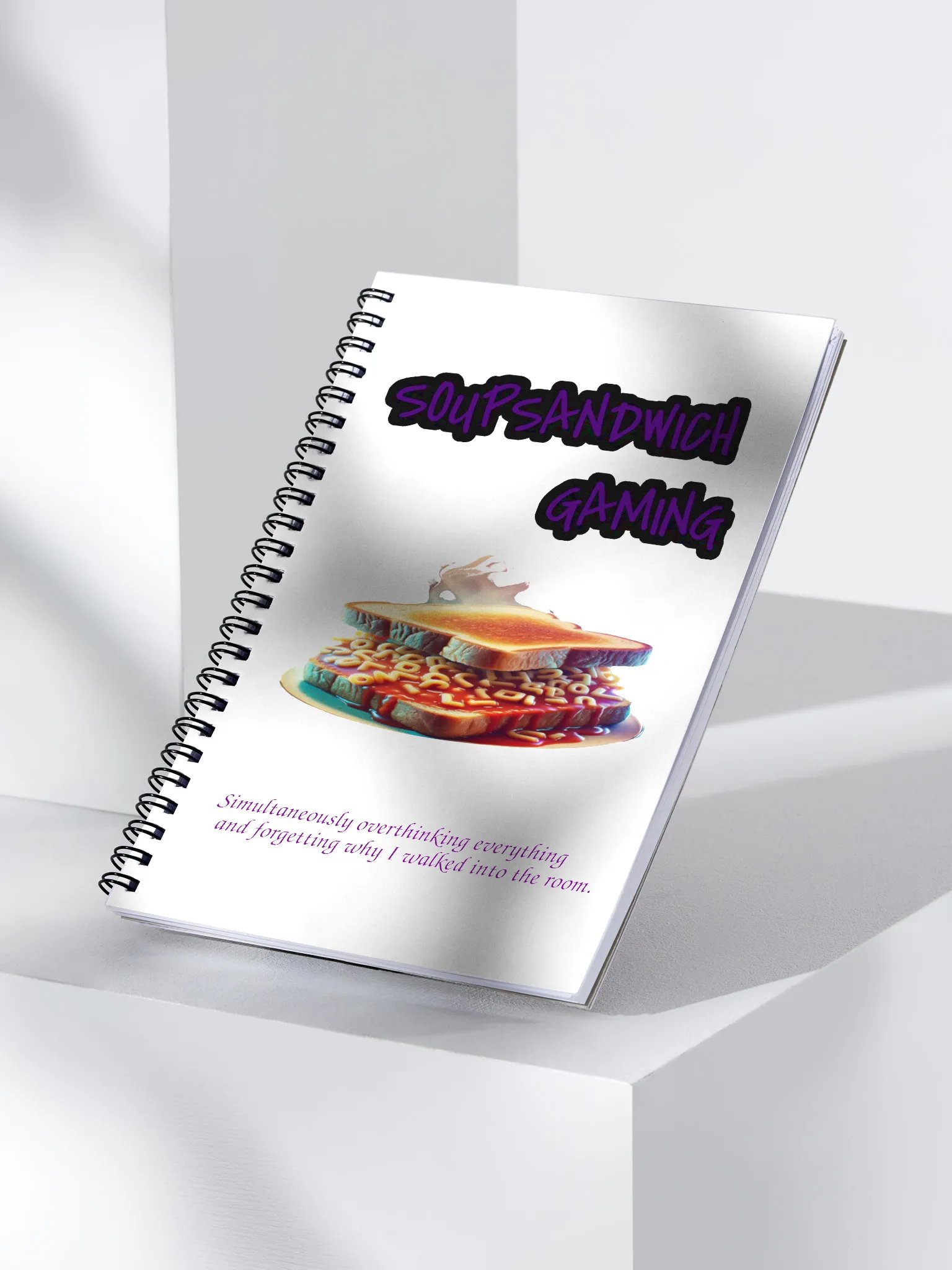 SoupSandwich Spiral Notebook product image (3)