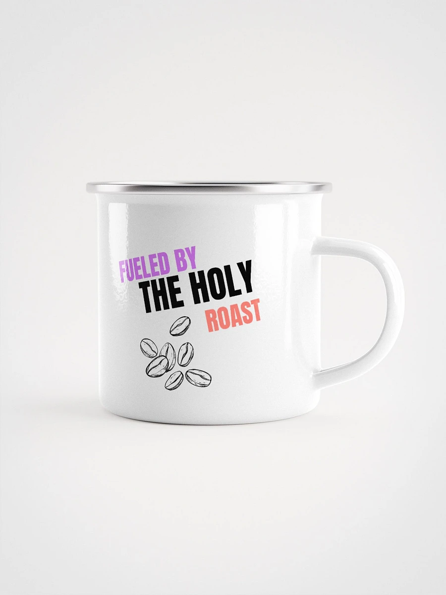 Fueled by the Holy Roast (Enamel Mug) product image (1)