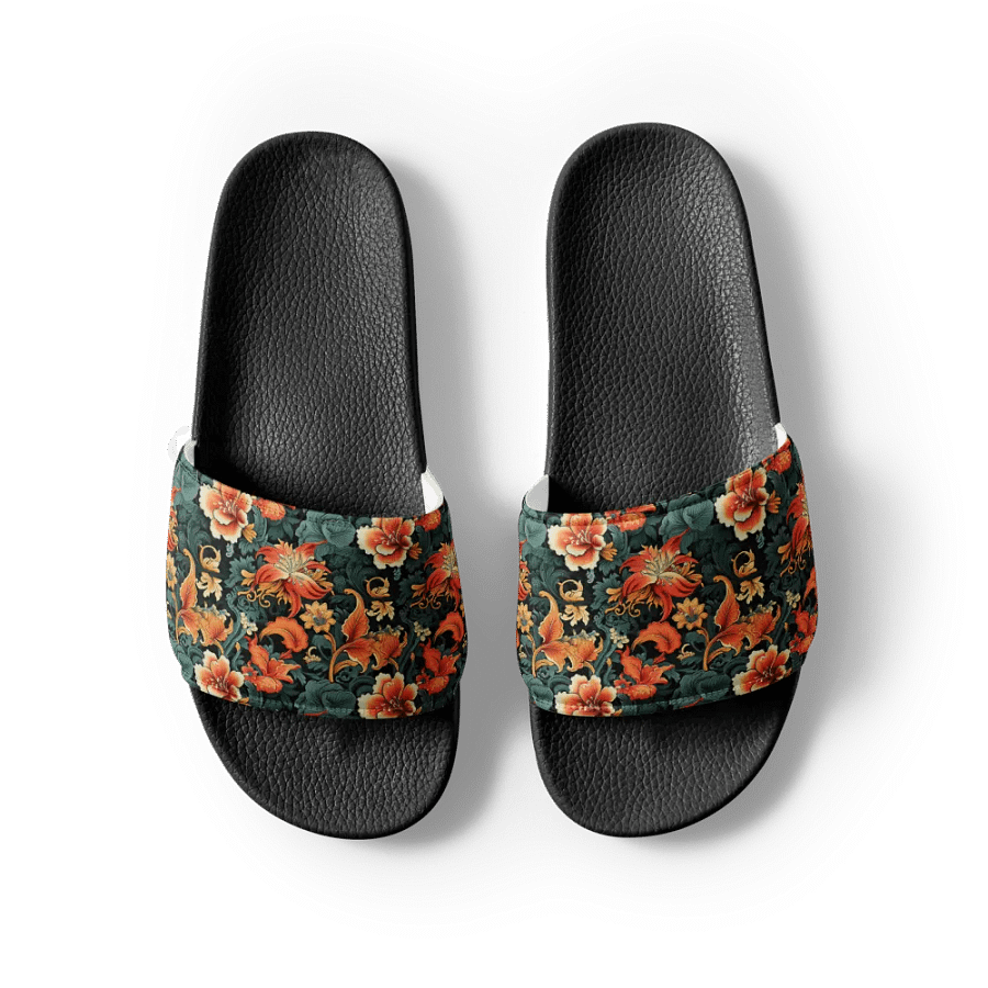 Sunset Flowers | Men's Slides product image (2)