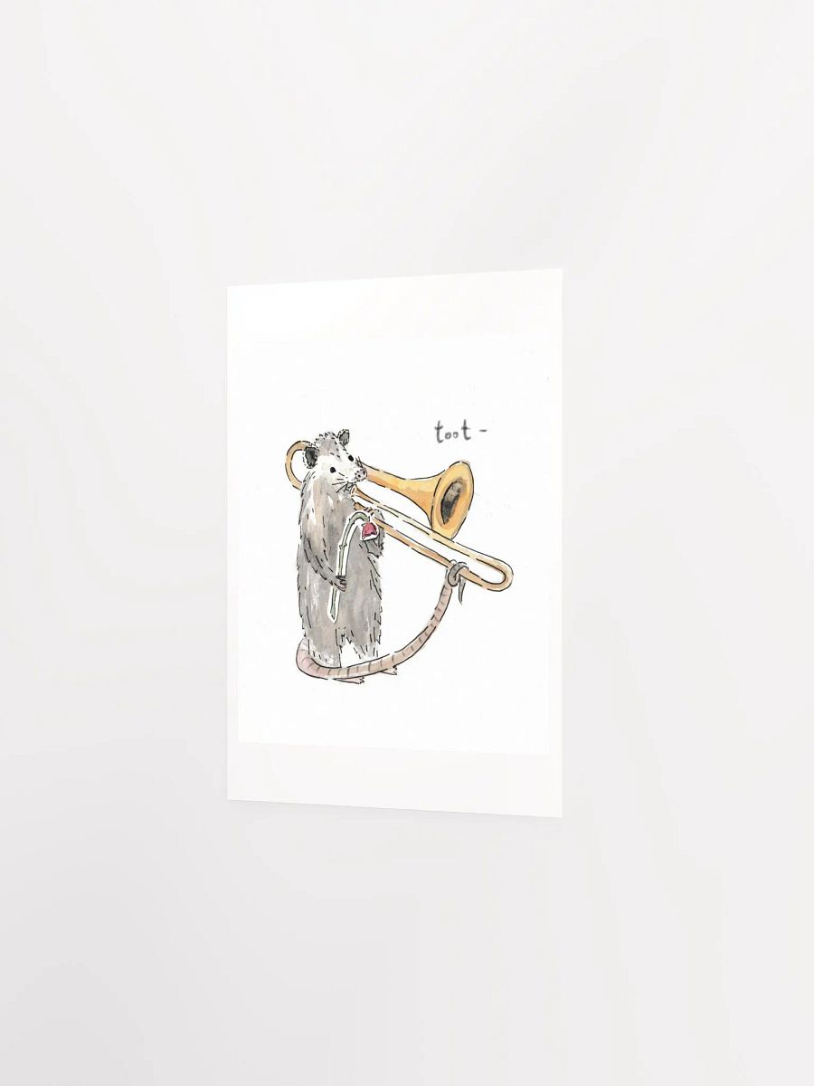 Serenaded by an Opossum Art Print product image (6)