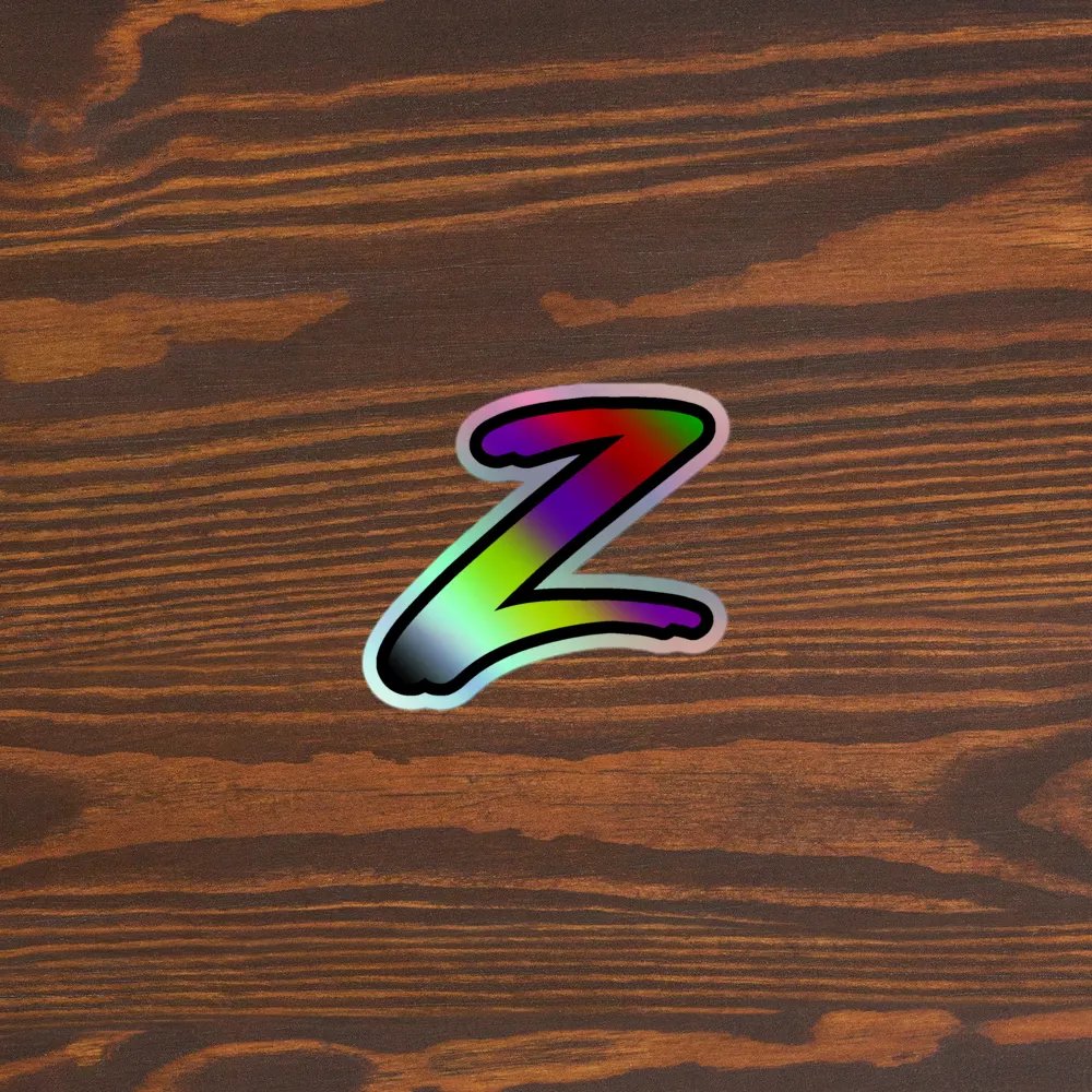 Zambee 5-Year Subscriber Badge Holo Sticker product image (6)