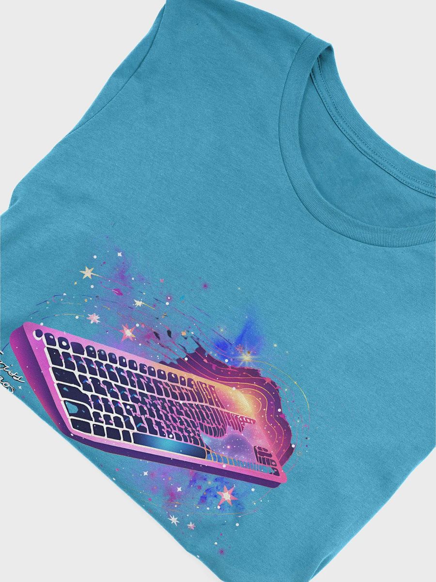 Galactic Keyboard Canvas Tee product image (5)
