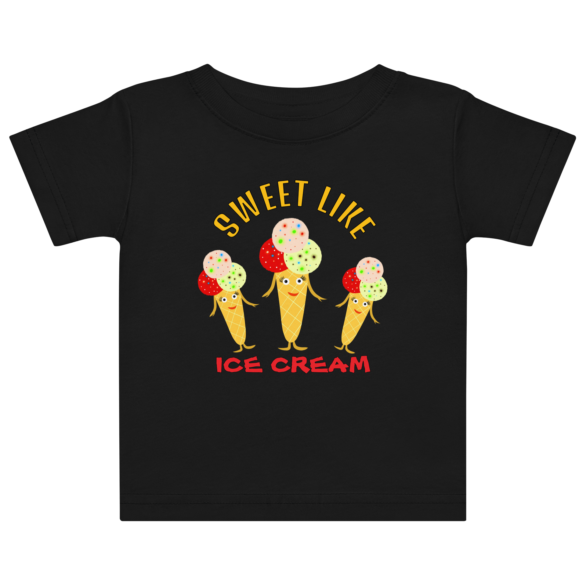 Sweet Like Ice Cream Baby Jersey T-Shirt product image (1)