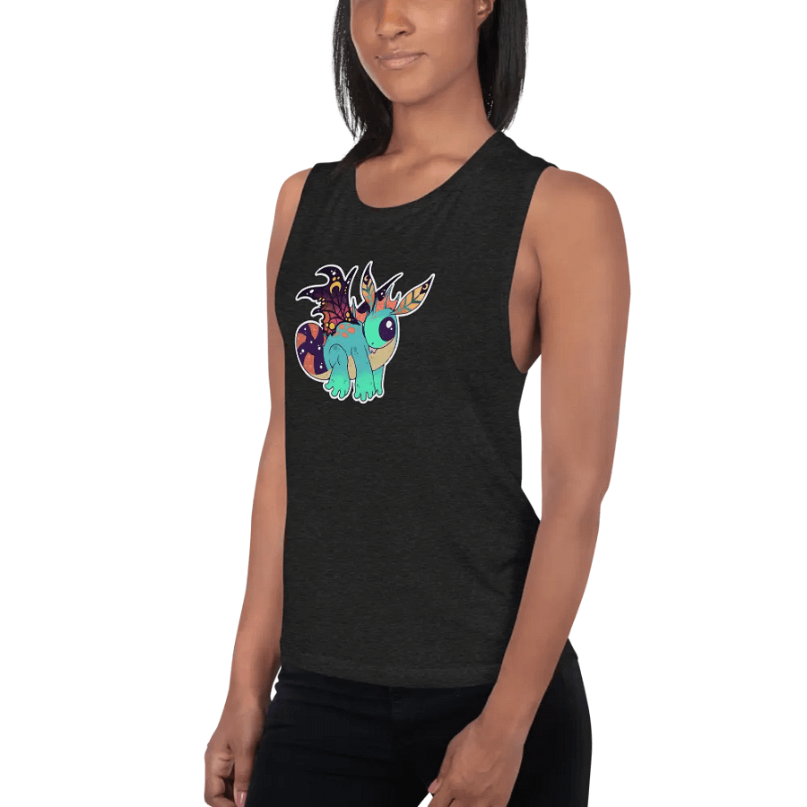 Fae Dragon - Women's Style Muscle Tank product image (3)