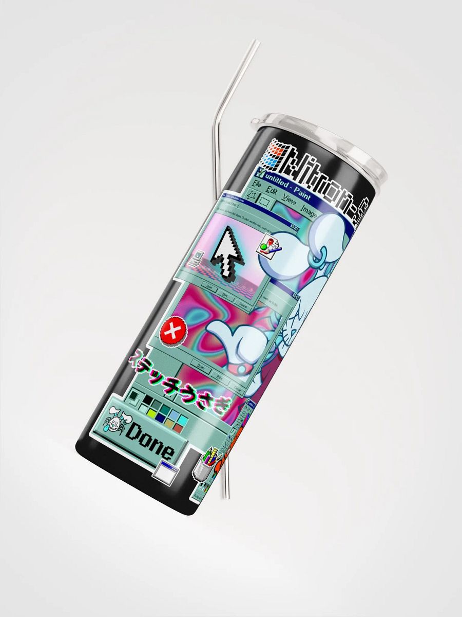 Wave 6 - Window Split Stainless Steel Tumbler product image (6)