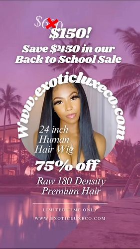 just in time for back to school, work, especially when you just got paid! 👏🏽 Automatic 75% OFF applied at checkout.

Shop Exo...