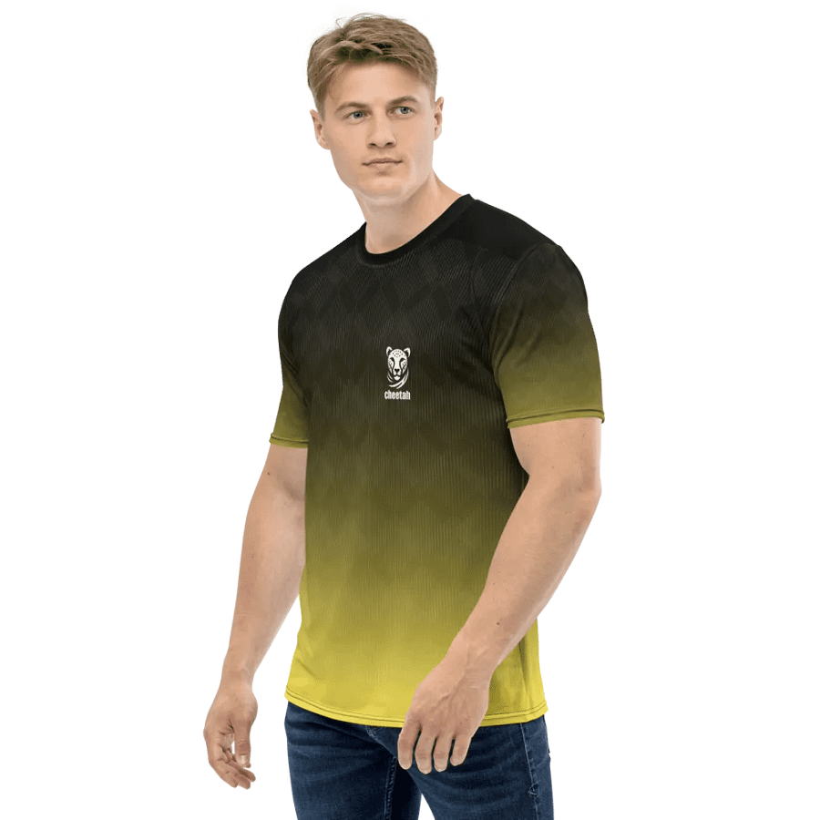 yellow wave sport T-Shirt product image (2)