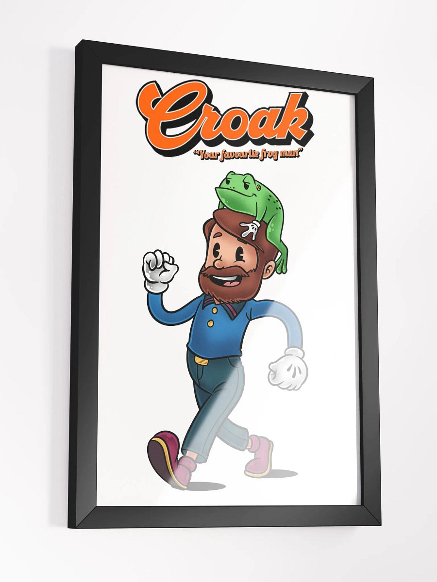Croak 2024 Logo Print product image (5)