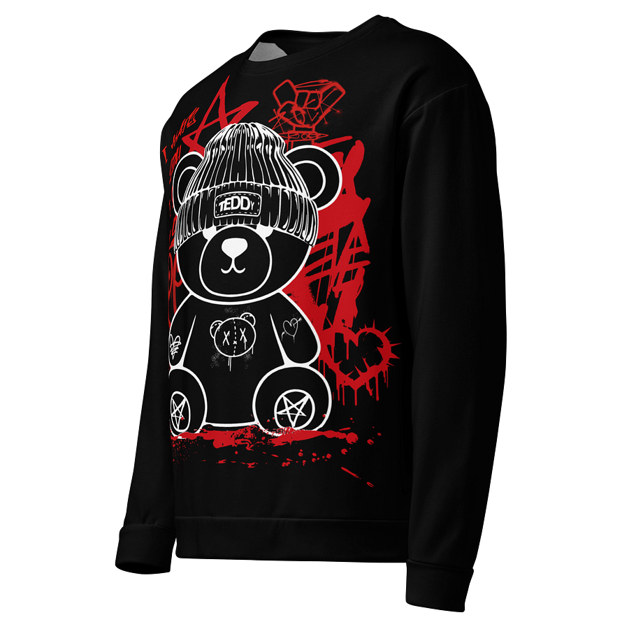 Graffiti Teddy Unisex Sweatshirt product image (3)
