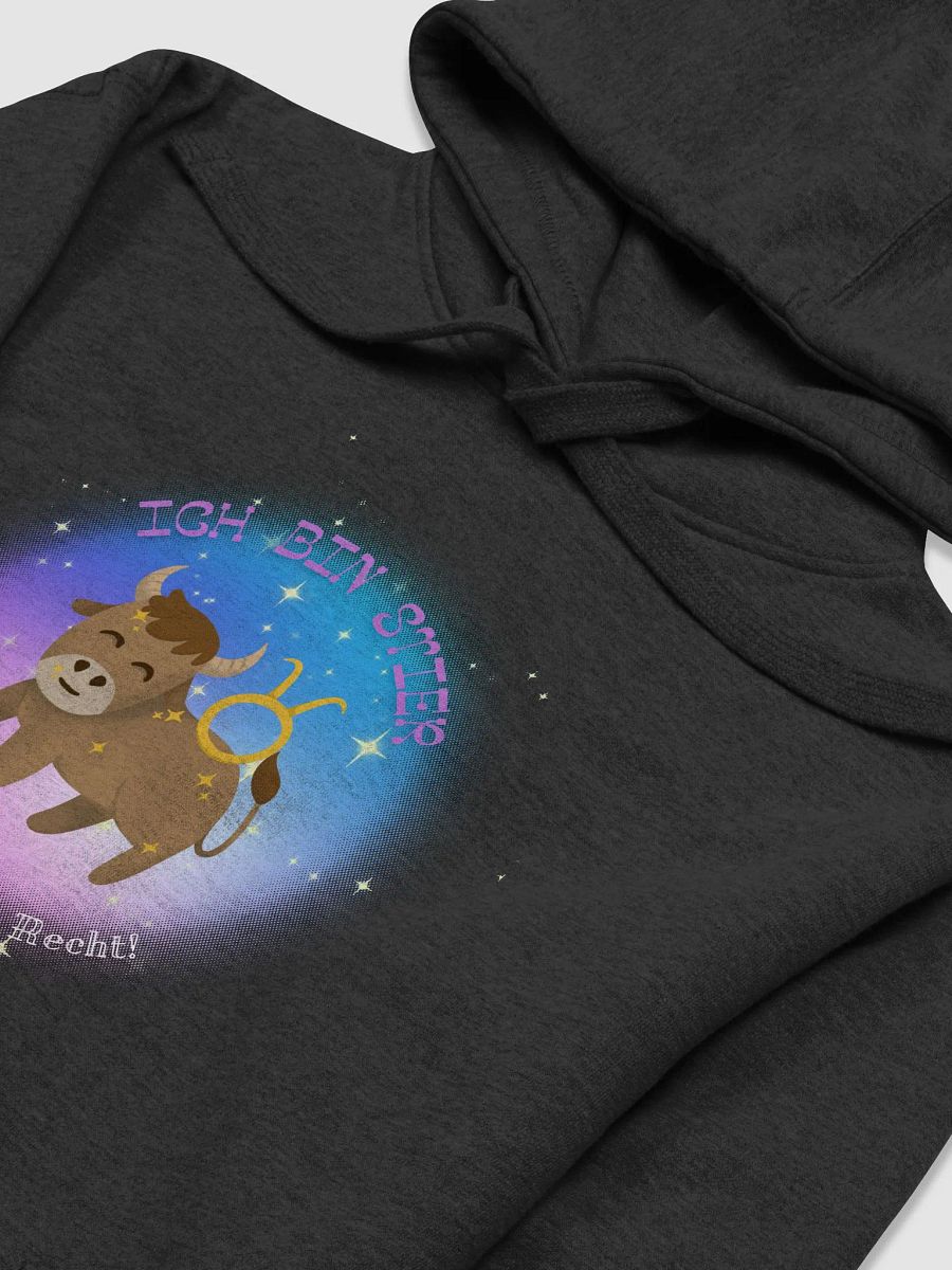 Ich bin Stier Hoodie Kaputzenpullover product image (3)