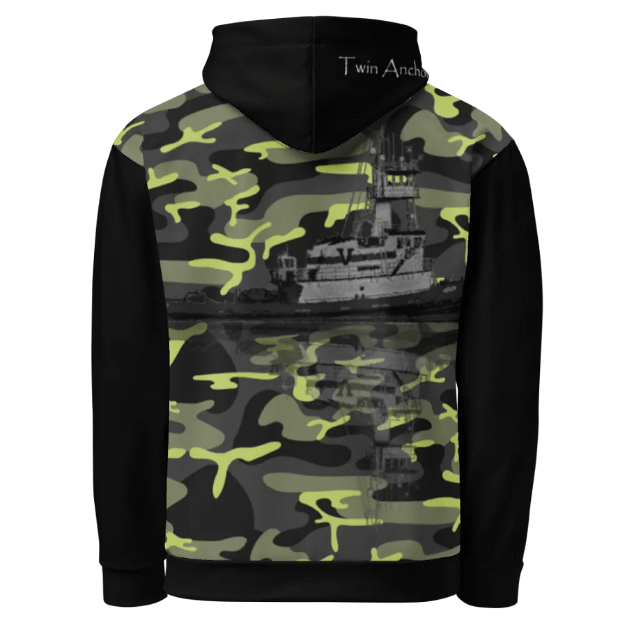 black & Green Hudson VB Reflection Hoodie product image (1)