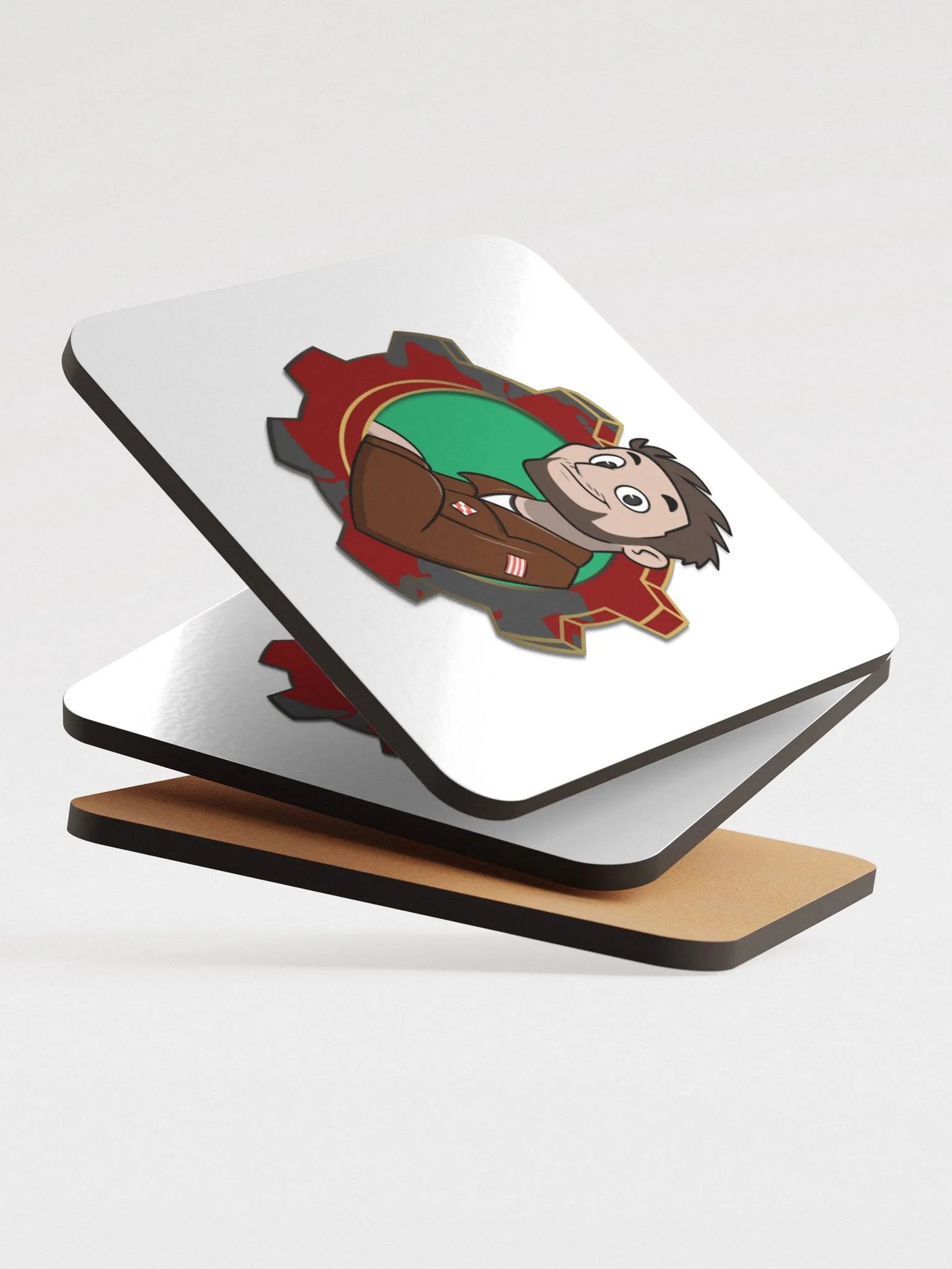 Steve Of Warr New Logo Coasters product image (4)