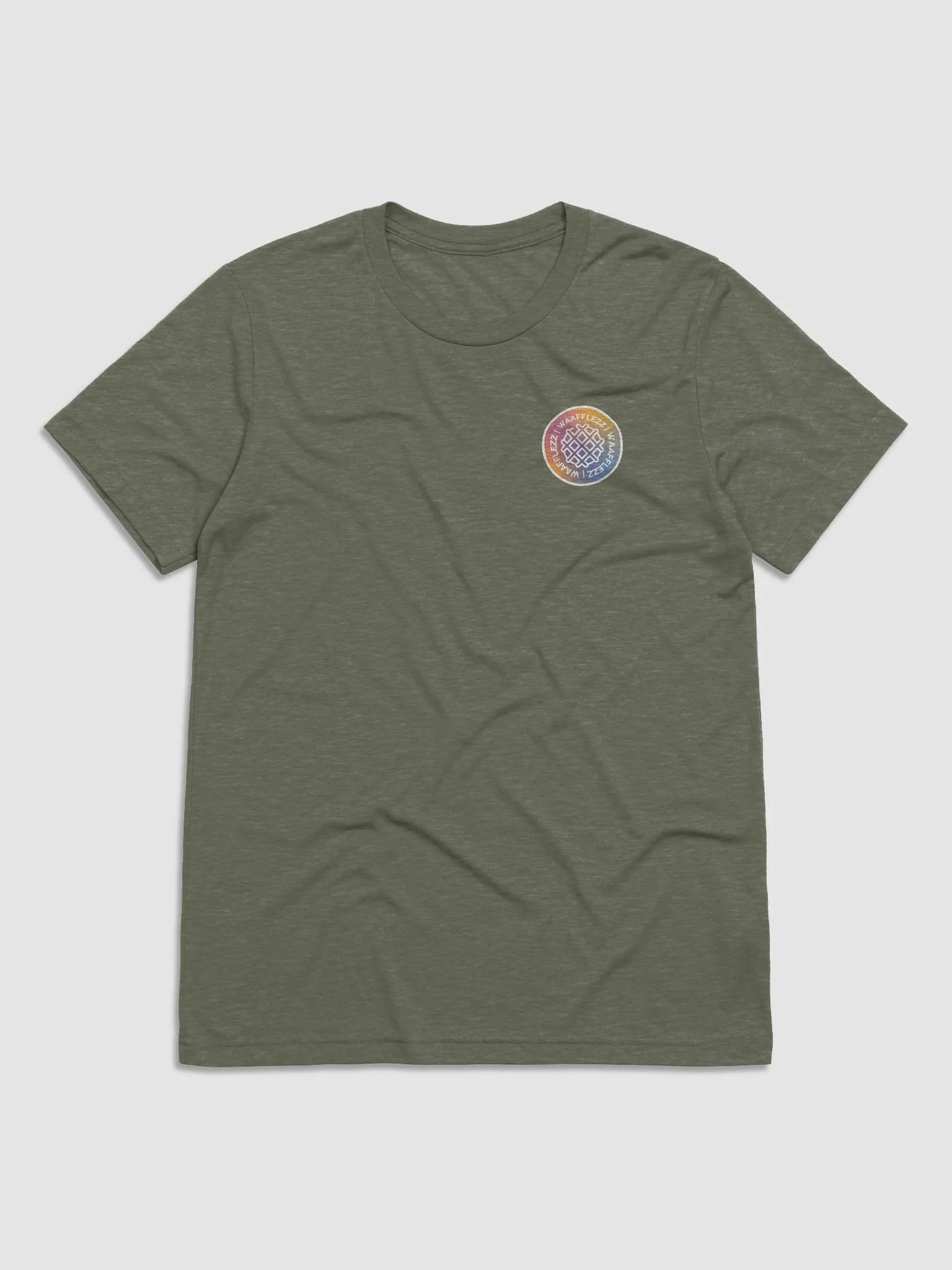 Gradient Waafflezz Logo Tee product image (1)