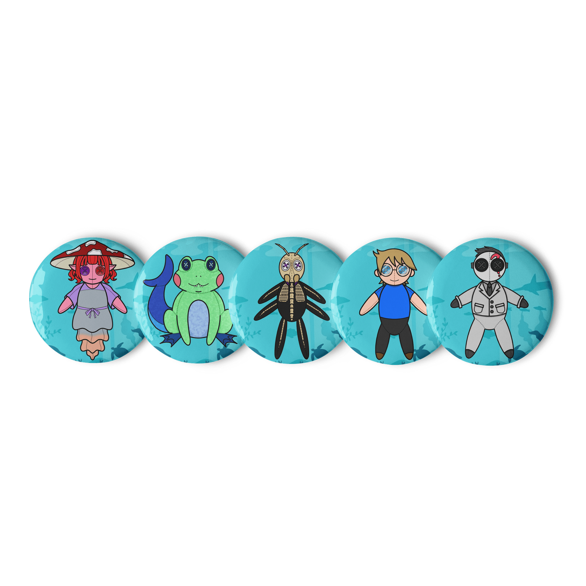 Jellie & Friends matching Pin Collection product image (1)