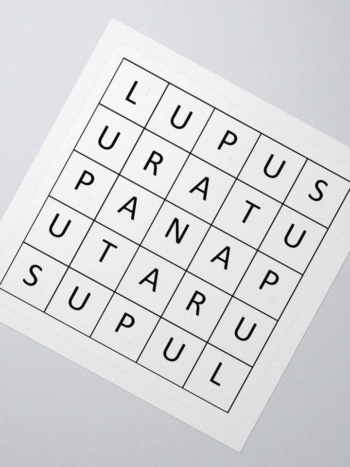 Lupus - Uratu - Panap : Stickers product image (2)