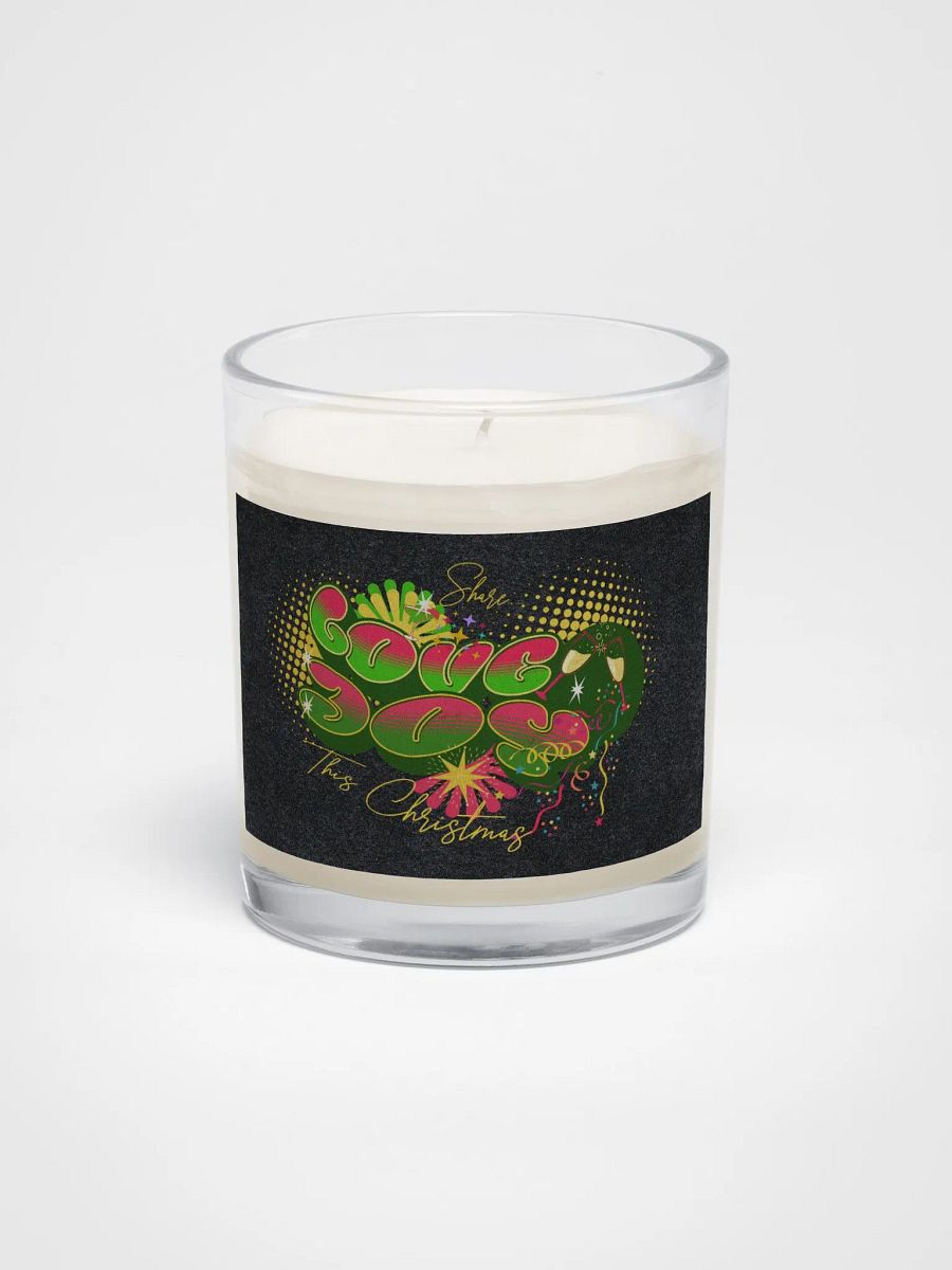 Love Festive Soy Candle for ladies gents colleagues friends product image (1)