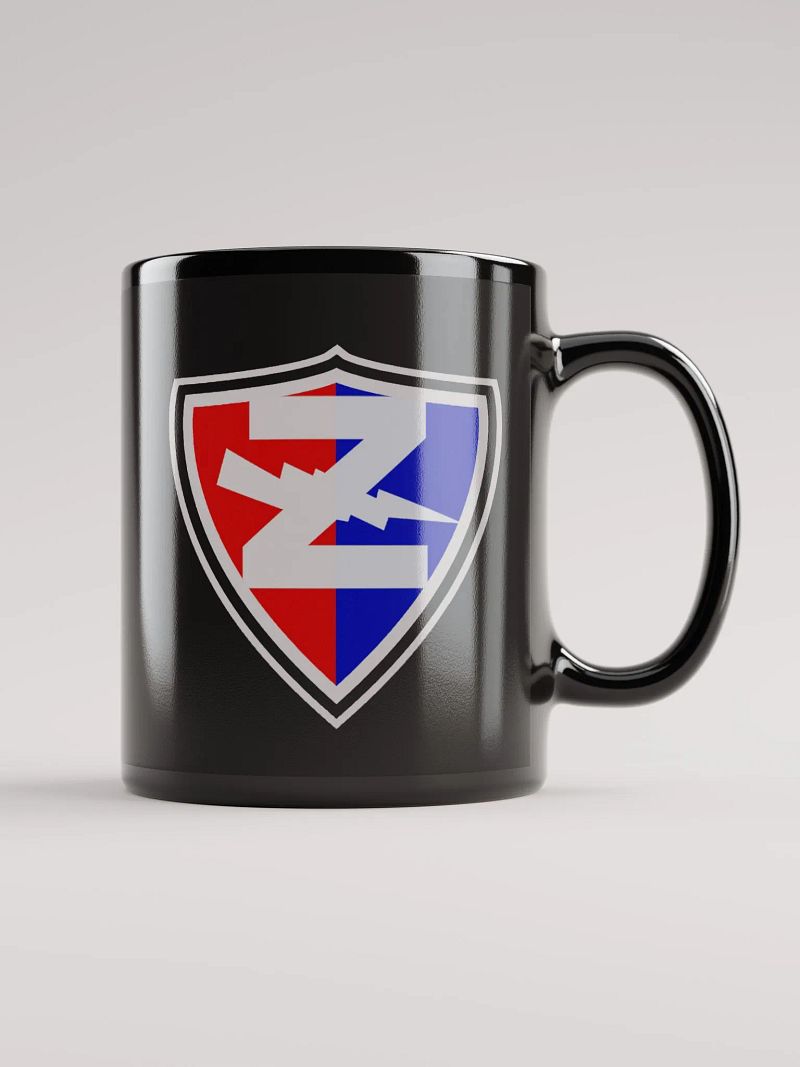 Big Rig Zeus Logo Coffee Mug (Black)