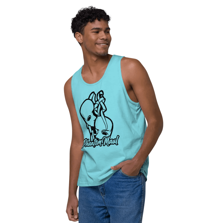 Black Logo Men's Tank Top product image (8)