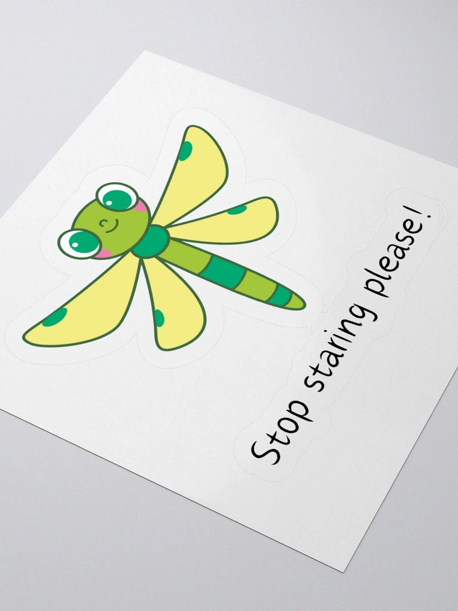 Whimsical Dragonfly Kiss-Cut Sticker 011 product image (11)