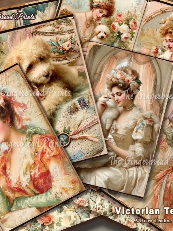 Victorian Teatime Journal Digital Download product image (2)