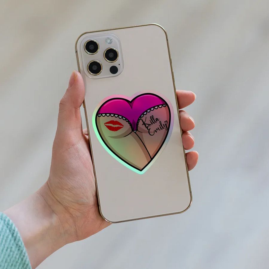 HEART BUTT STICKER product image (8)