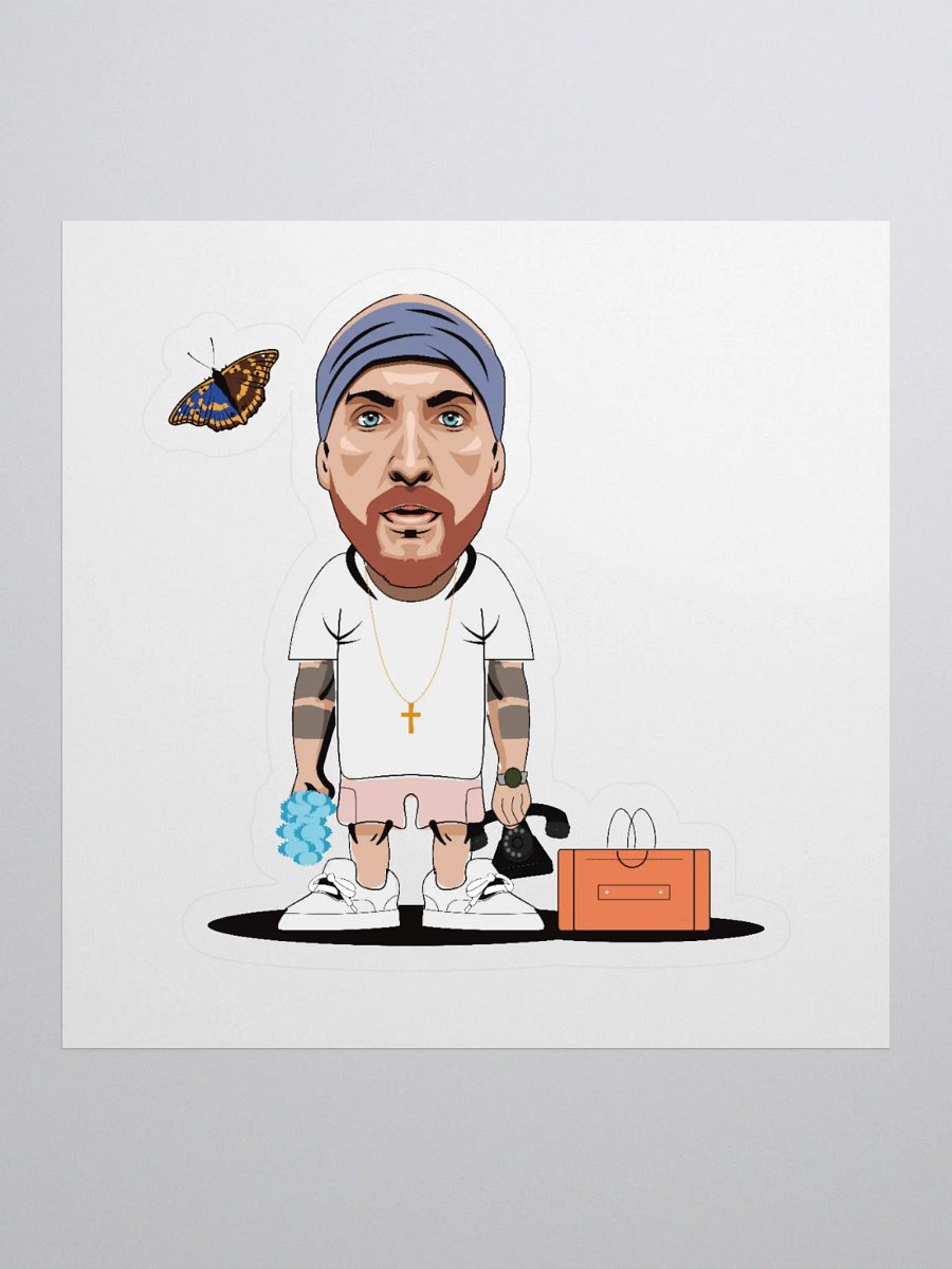 DAVID ASPHALT - STICKER product image (1)