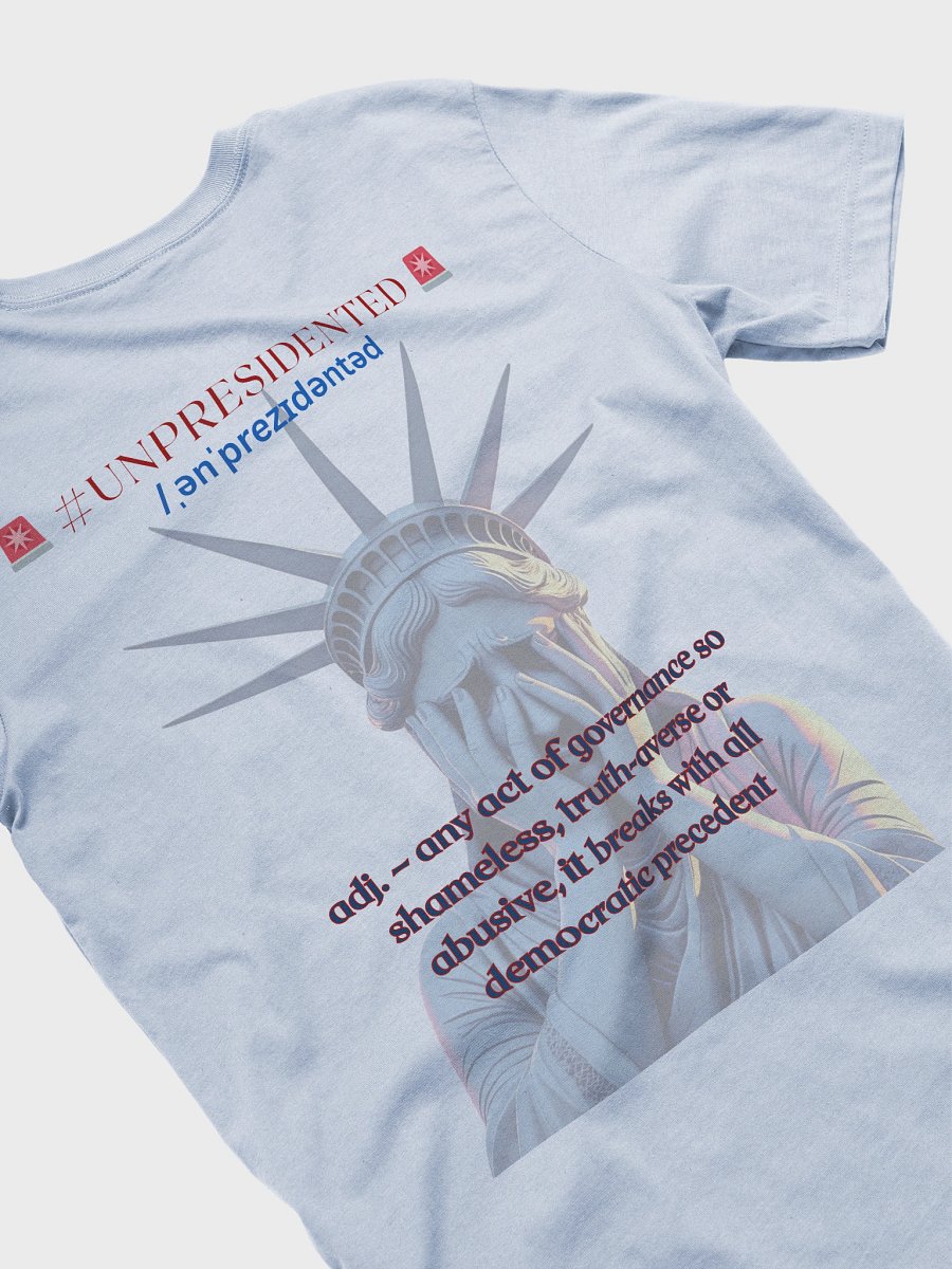 Stand With Liberty Barbed Wire American Flag Bella & Canvas 3001 Supersoft Tee product image (4)