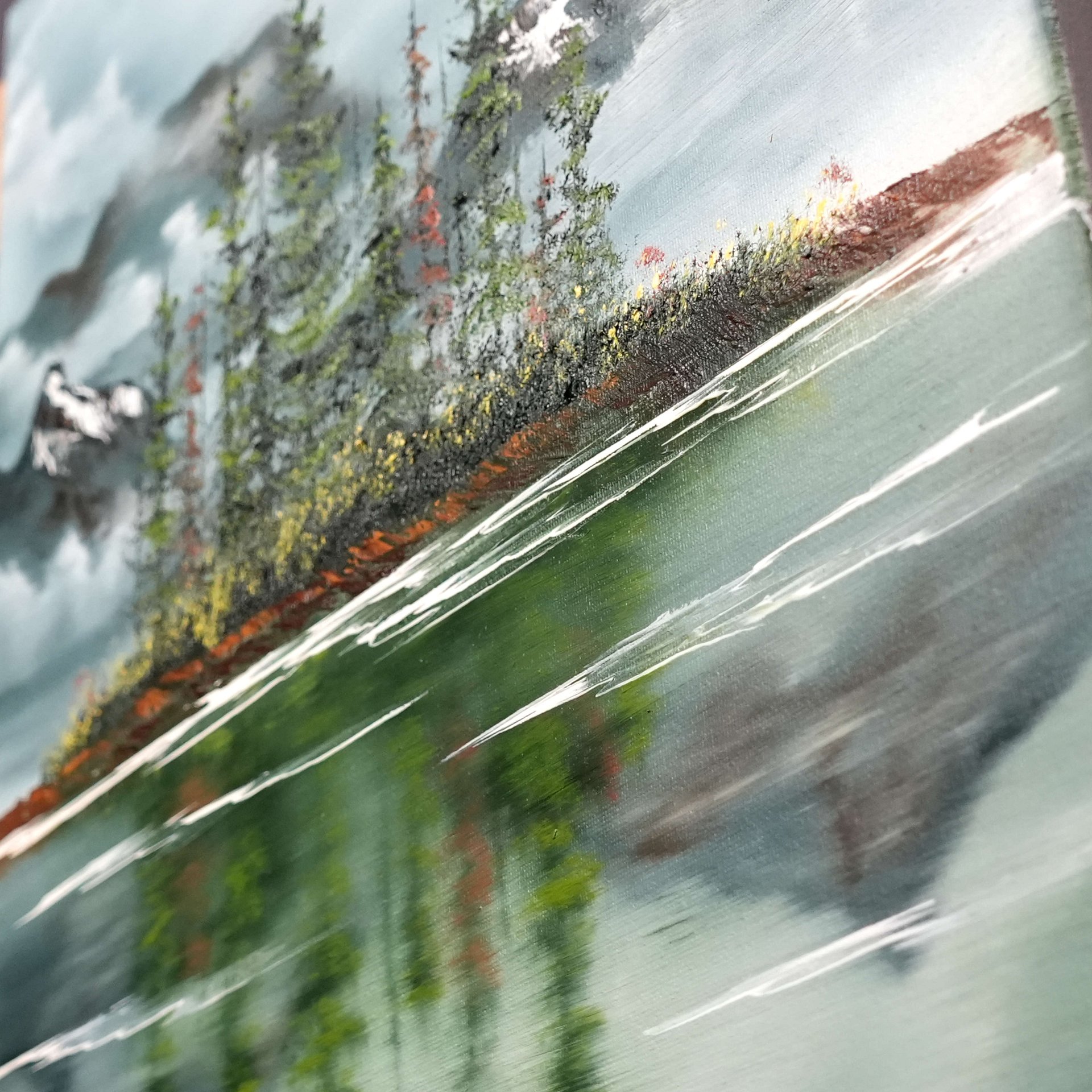 The Peaceful Escape (Original) 16x20 Canvas product image (3)