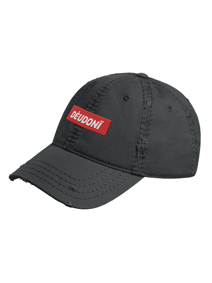 Dèudonï Red Label Distressed Dad Hat product image (6)