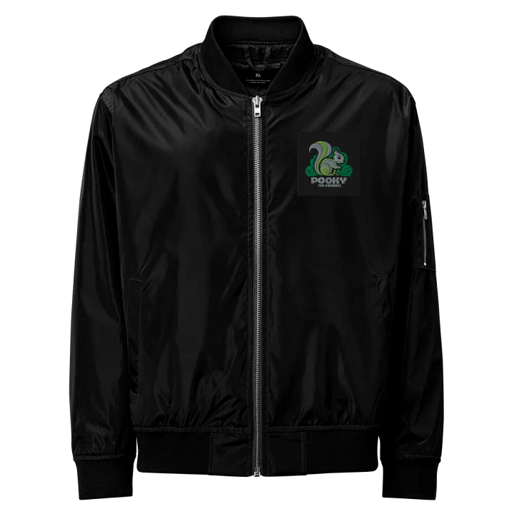 embroidered Pooky's Eco-Friendly Bomber Jacket product image (1)