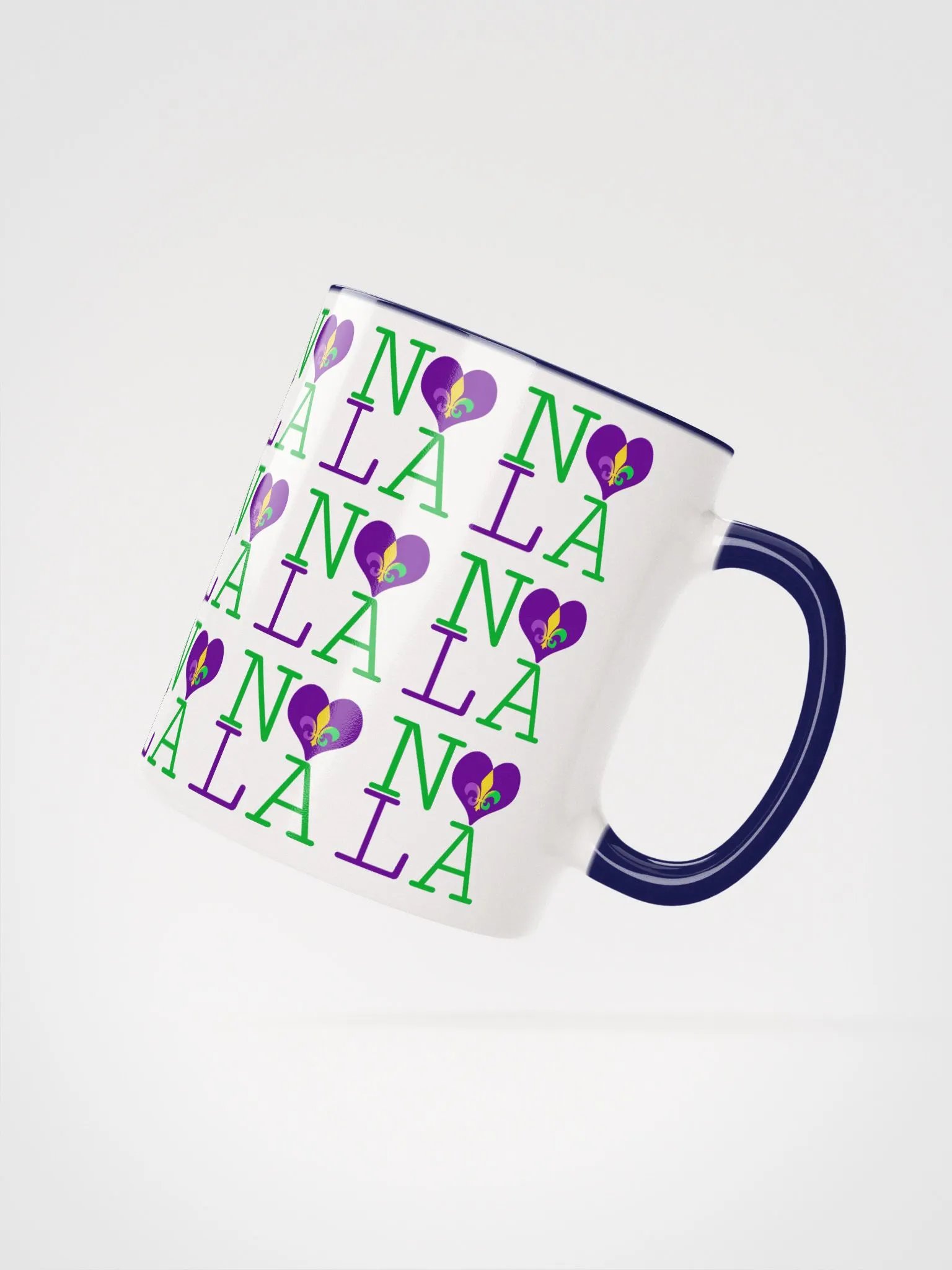 I LOVE NOLA **LEGACY COLOR MUG** (MARDI GRAS FULL INFINITY) product image (22)