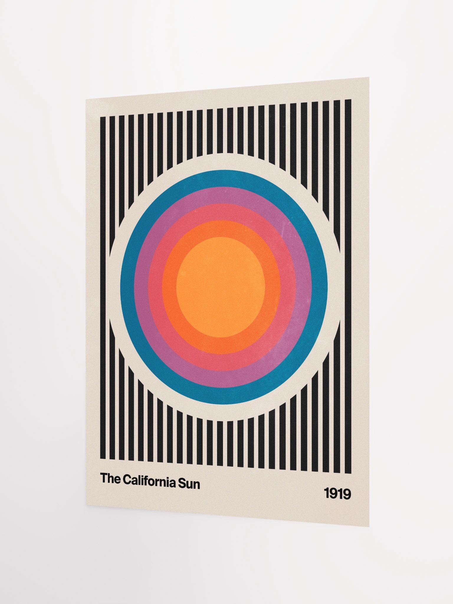 Vintage California Sun: Vintage Series 001 Poster Art Print product image (8)