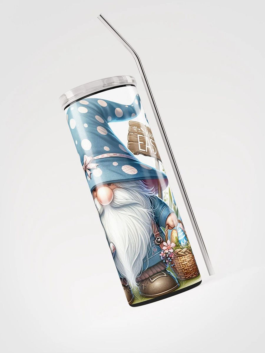 Whimsical Easter Gnome Stainless Steel Tumbler product image (6)