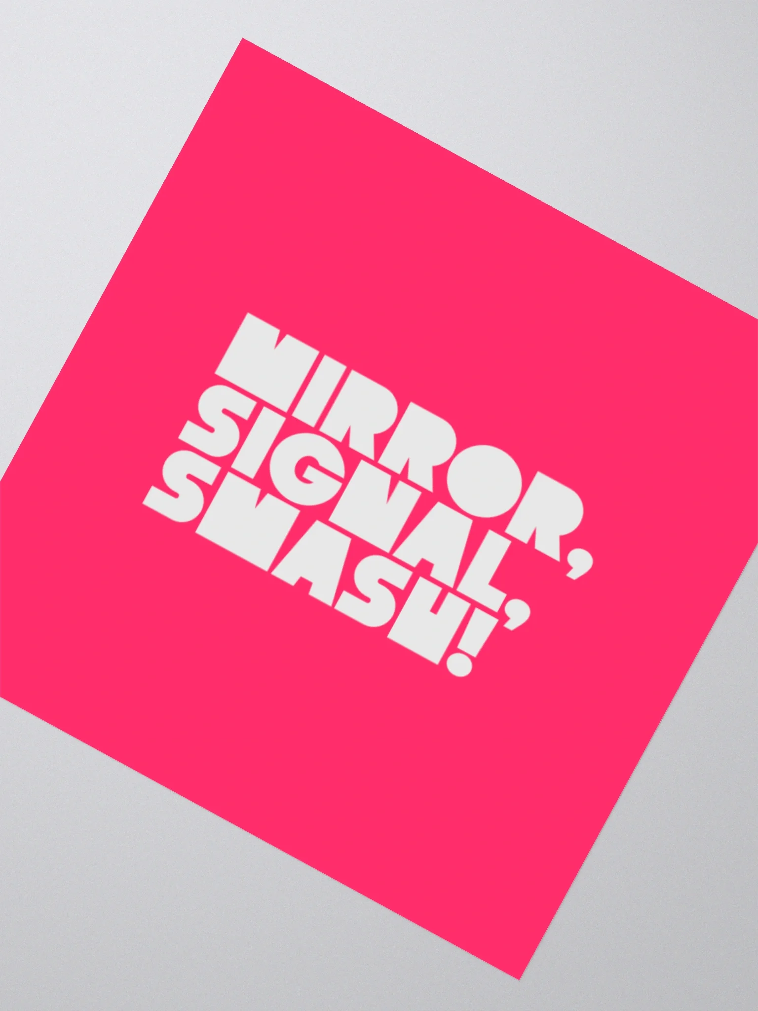 The Stickers: "Mirror, Signal, Smash!" product image (2)