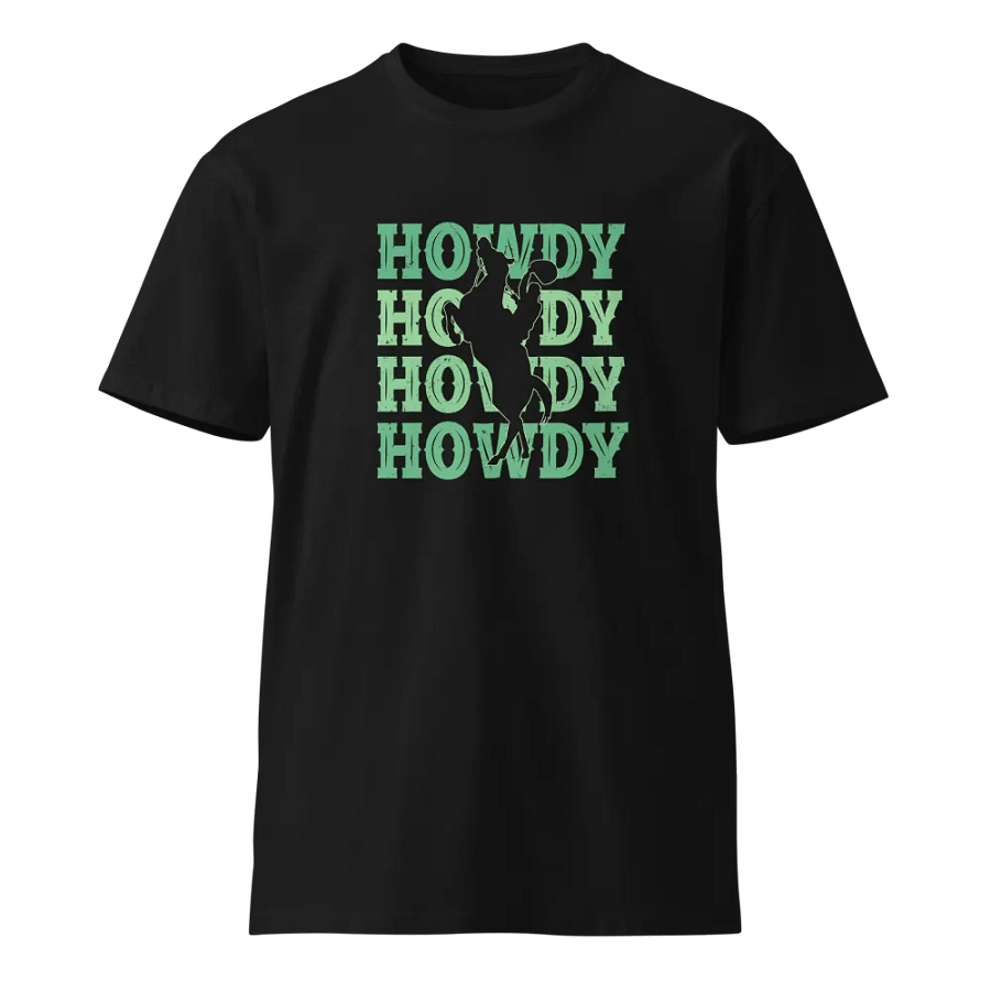 HOWDY Cowboy Unisex T-Shirt product image (1)