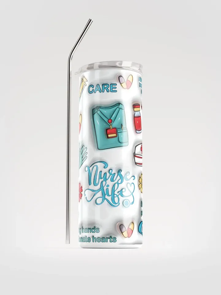 Nurse Life 20 oz. Skinny Tumbler product image (1)