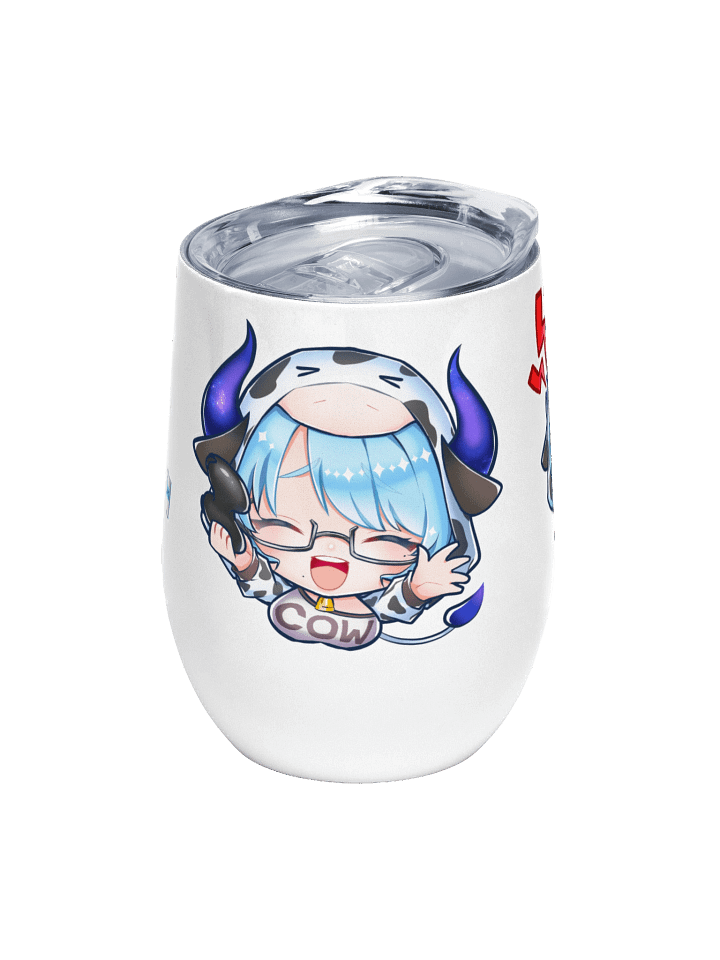 ✦ Gaming Cow - Wine Tumbler ✦ product image (1)