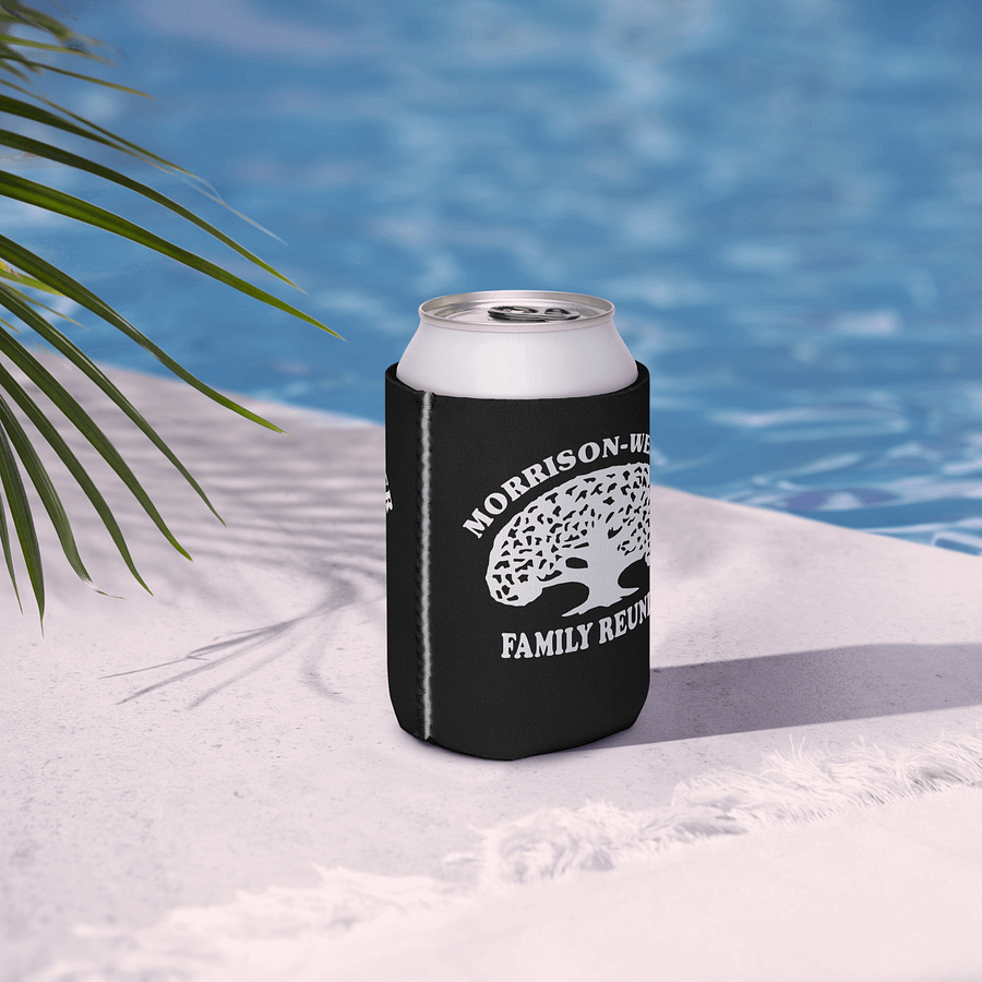 "Morrison-Werner Family Tree" Can Coozie (Black) product image (6)