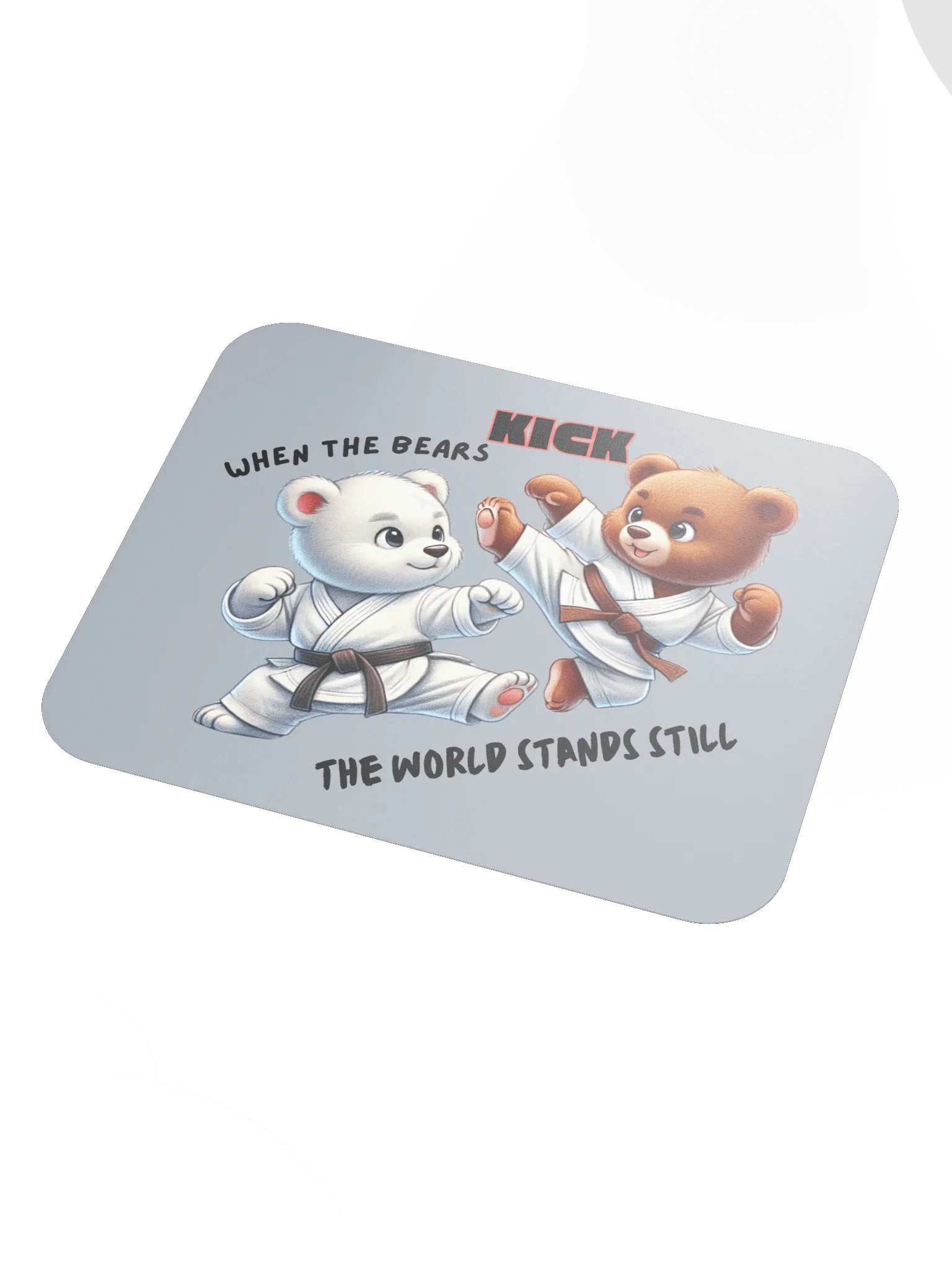 Taekwondo Bears Mouse Pad product image (5)