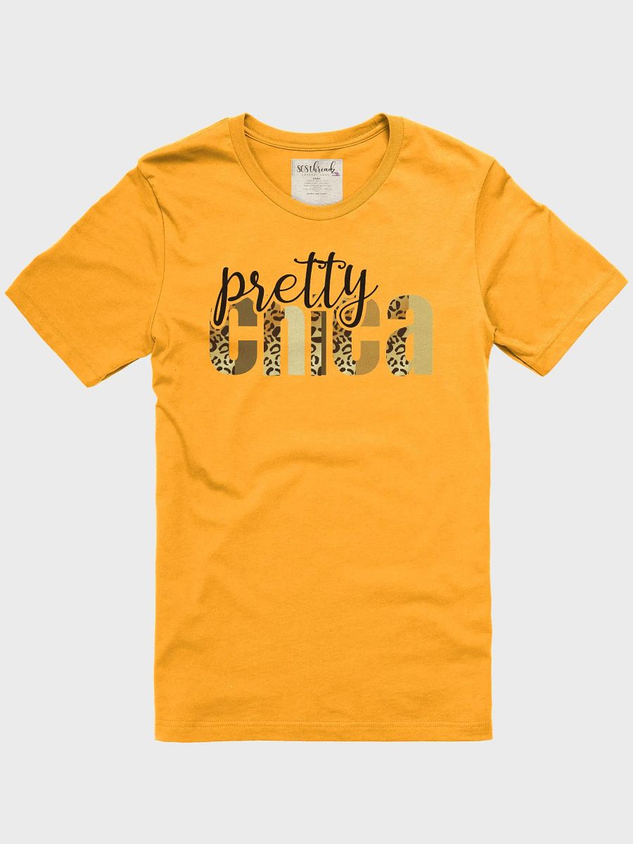 Pretty Chica T-Shirt; Black with Mix Leopard Pattern product image (2)