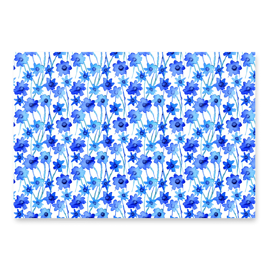 Blue Borage Paper Sheets product image (2)