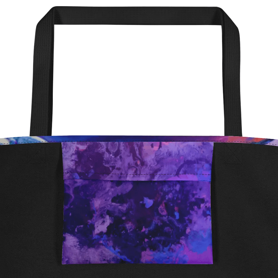 Swirling Emotions Tote Bag With Pocket product image (2)
